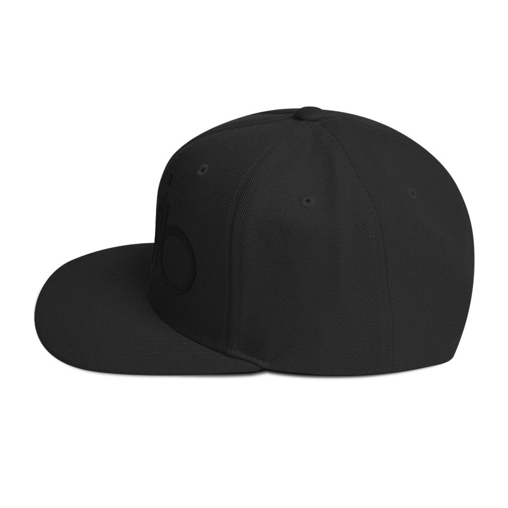 The DDIB Snapback | Shotgun - Black on Black | Dads Do It Best - Dads Do It Best