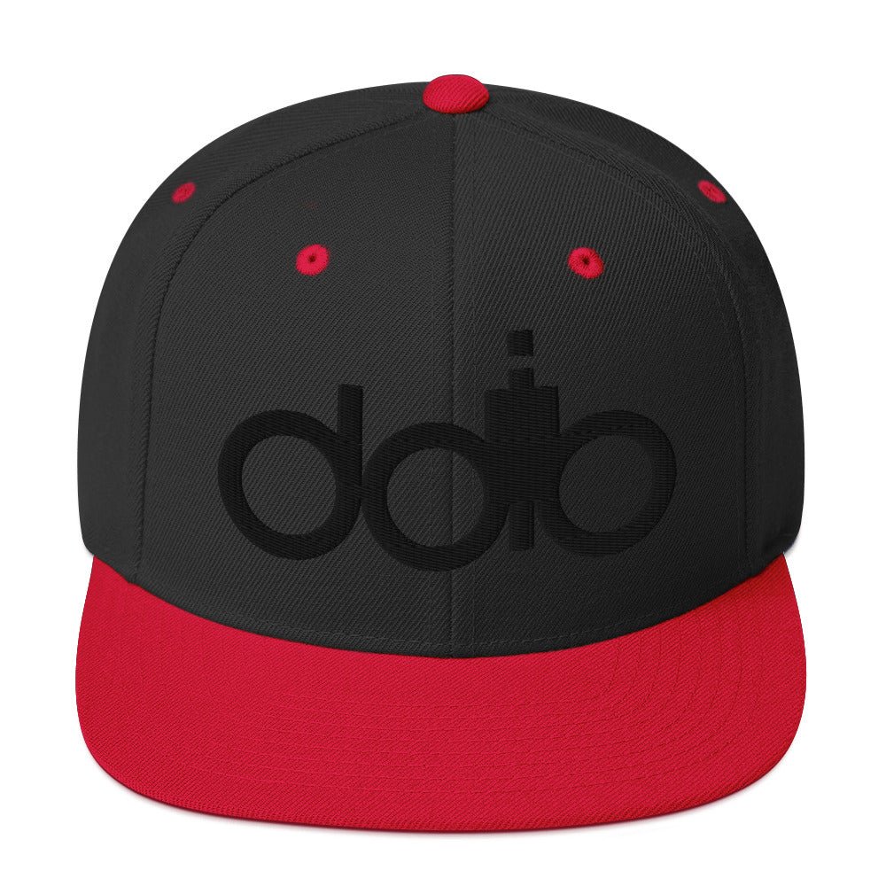 The DDIB Snapback | Shotgun - Black on Black | Dads Do It Best - Dads Do It Best
