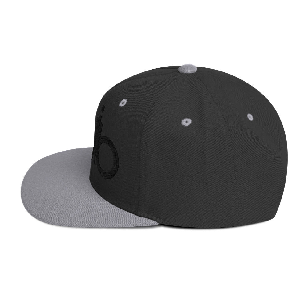 The DDIB Snapback | Shotgun - Black on Black | Dads Do It Best - Dads Do It Best