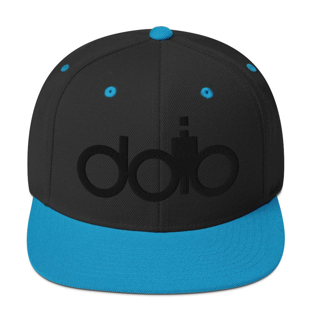 The DDIB Snapback | Shotgun - Black on Black | Dads Do It Best - Dads Do It Best