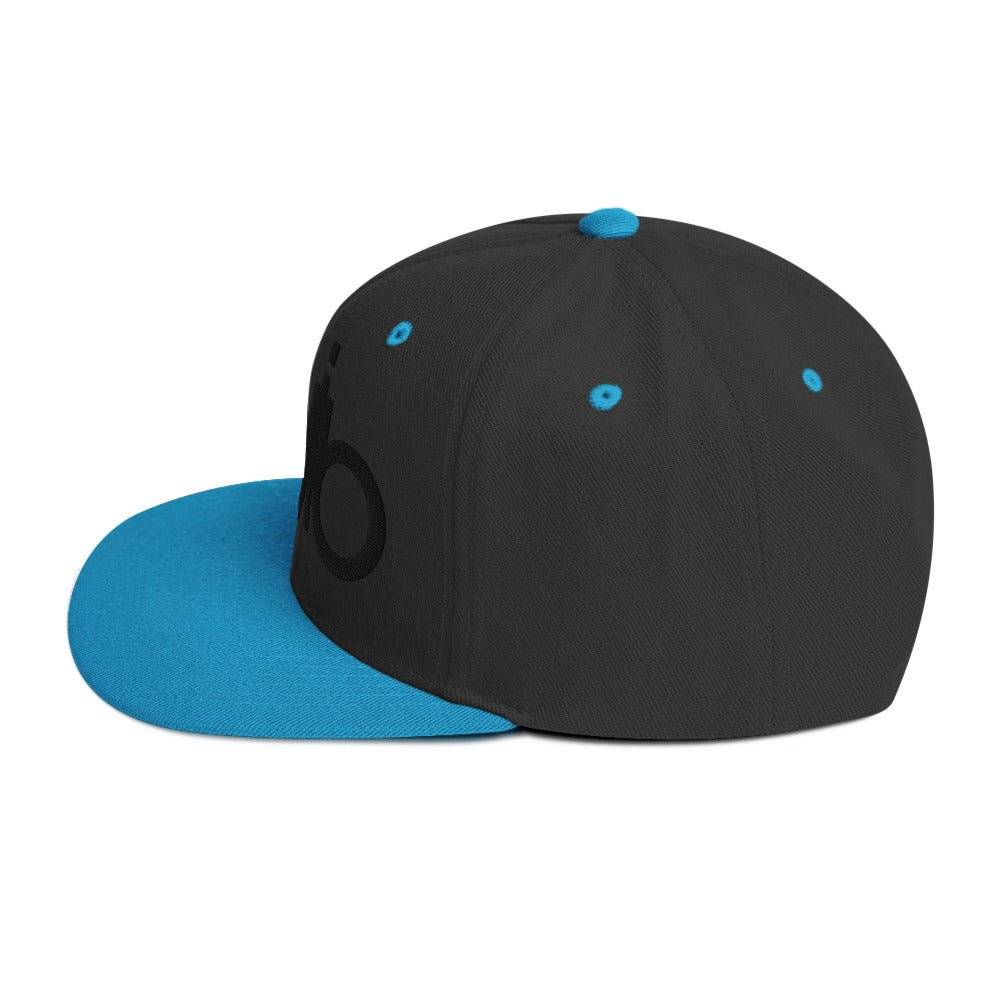 The DDIB Snapback | Shotgun - Black on Black | Dads Do It Best - Dads Do It Best