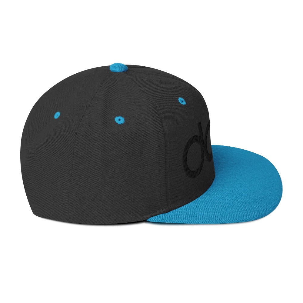 The DDIB Snapback | Shotgun - Black on Black | Dads Do It Best - Dads Do It Best