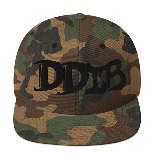 DDIB Camo Snapback – All Black - Dads Do It BestDDIB Camo Snapback – All BlackDads Do It Best