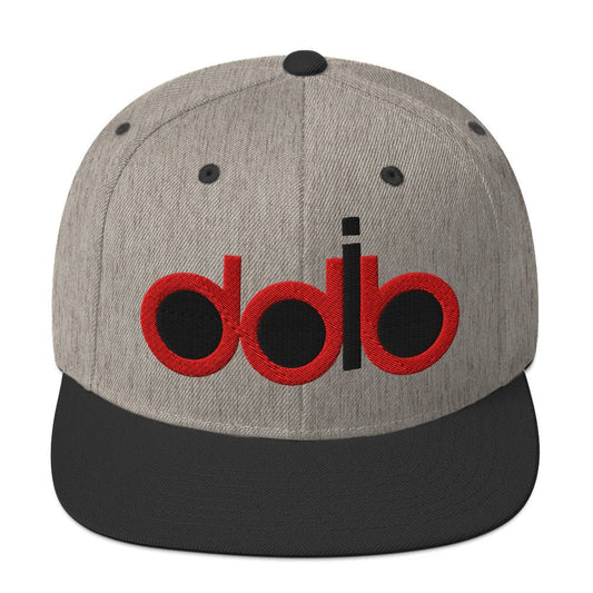The DDIB Snapback | Shotgun - Black & Red | Dads Do It Best - Dads Do It Best