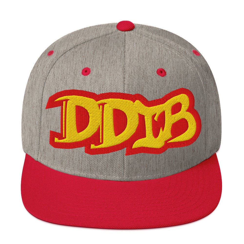 DDIB Graffiti Snapback – Bold Red Edition - Dads Do It Best