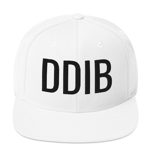 DDIB Original Logo Snapback Hat – White - Dads Do It BestDDIB Original Logo Snapback Hat – WhiteDads Do It Best