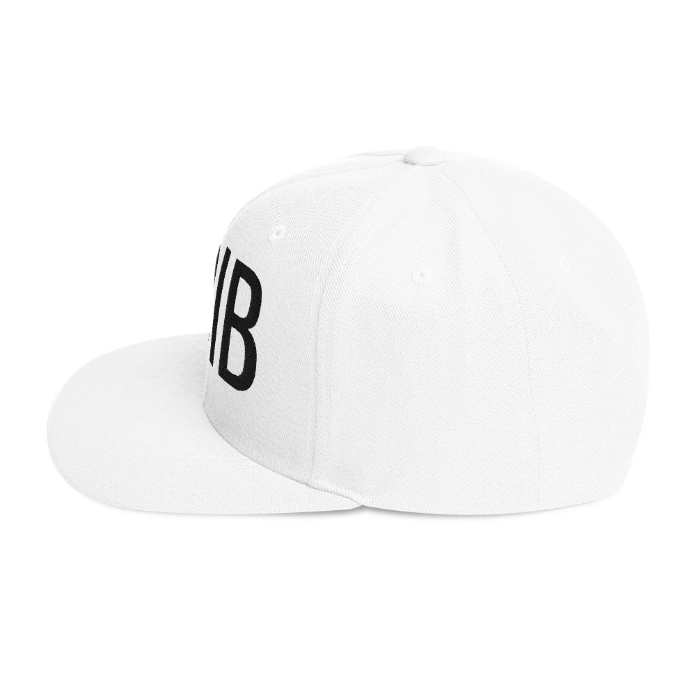 DDIB Original Logo Snapback Hat – White - Dads Do It BestDDIB Original Logo Snapback Hat – WhiteDads Do It Best