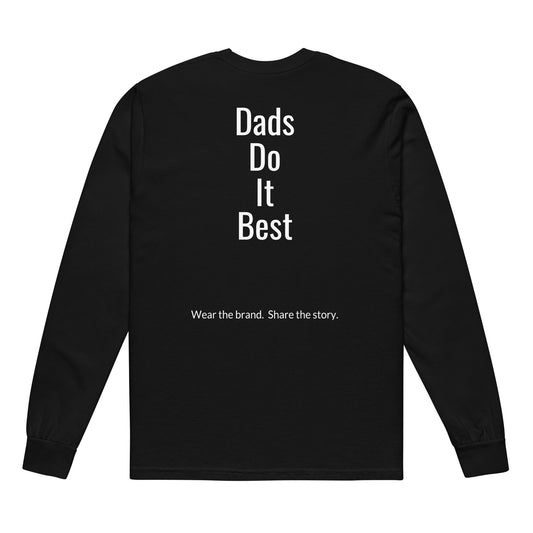 DDIB Original Logo Long Sleeve Tee – OG3 Black - Dads Do It BestDDIB Original Logo Long Sleeve Tee – OG3 BlackDads Do It Best
