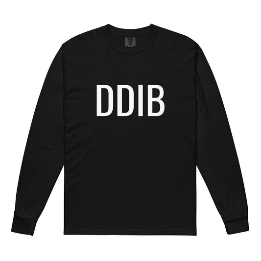 DDIB Original Logo Long Sleeve Tee – OG3 Black - Dads Do It BestDDIB Original Logo Long Sleeve Tee – OG3 BlackDads Do It Best