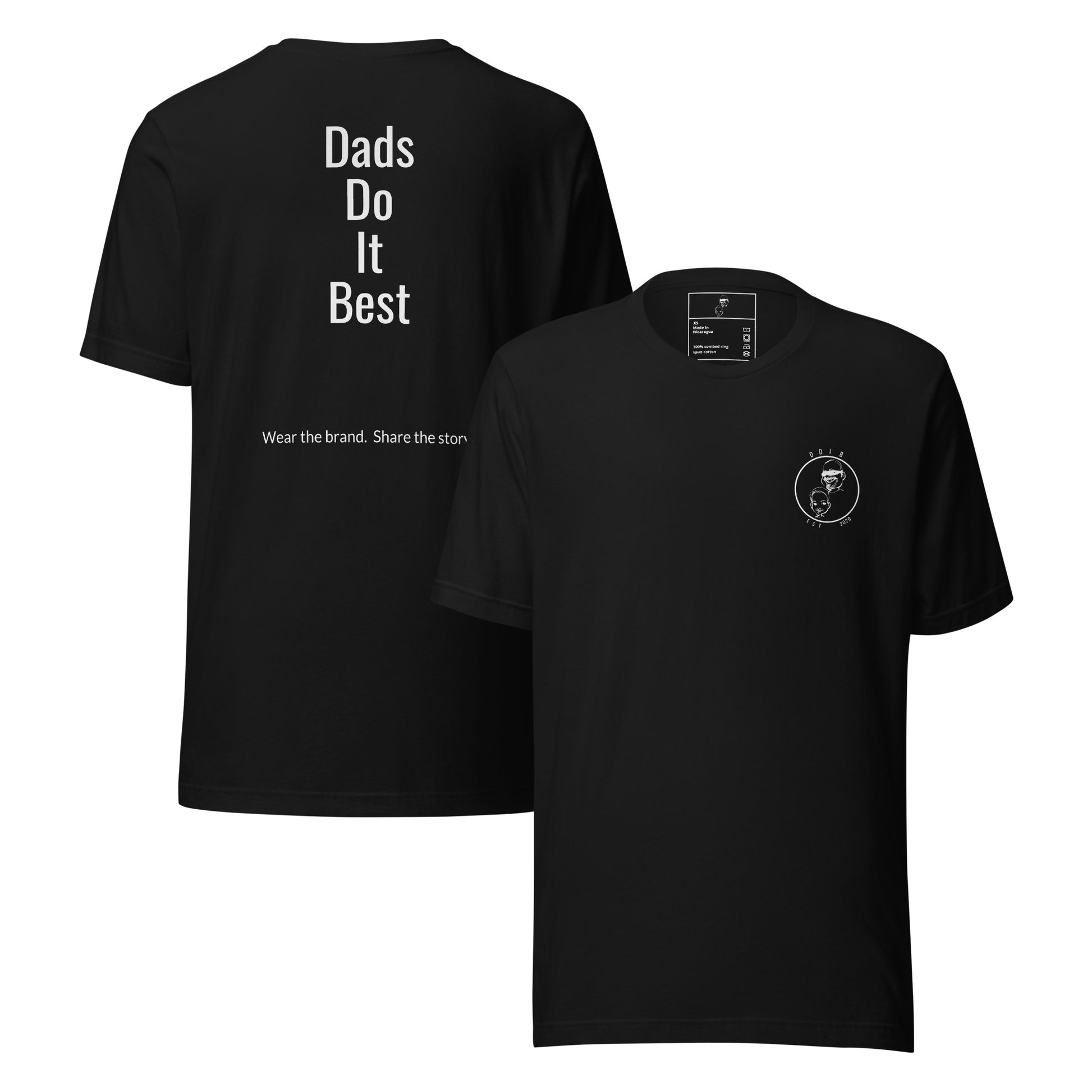 Dads Do It Best - Original Logo Tee - OG1B - Dads Do It Best